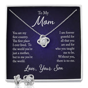 Mom, You Are My First ... - Love Knot
