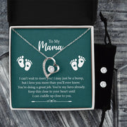To My Mama - Forever Love Necklace + Earrings